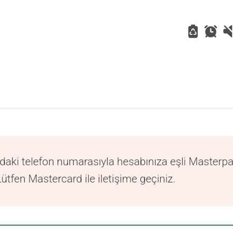Masterpass Kaldırma Sorunu!