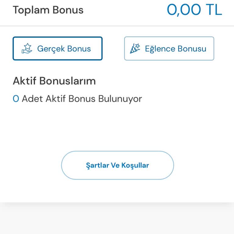 Bonus Kampanyası Hüsranı
