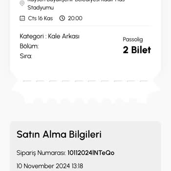 Bilet Teslimatı Sorunu Ve Güvenlik Endişesi