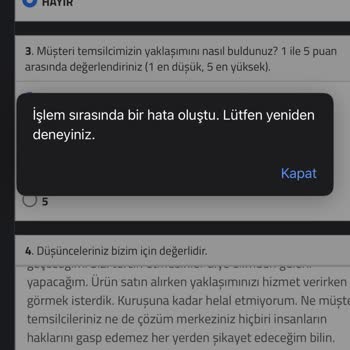 Müşteri Hizmetleri Ve Teknik Destek Sorunları