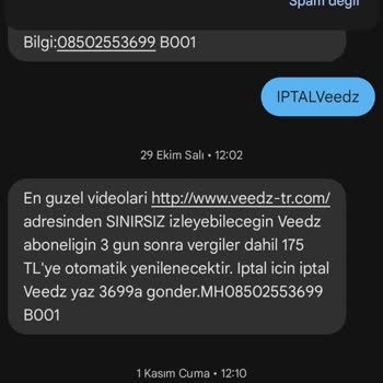 İzinsiz Başlatılan Abonelik Ve Haksız Ücretlendirme