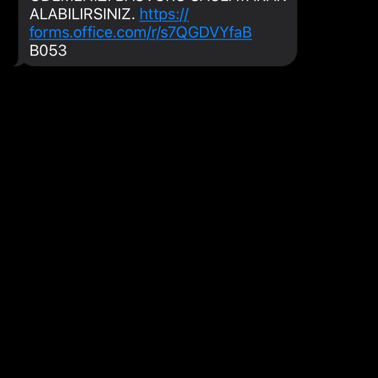 Bilinmeyen Kaynaktan Gelen Burs Mesajı Ve Güvenlik Endişesi
