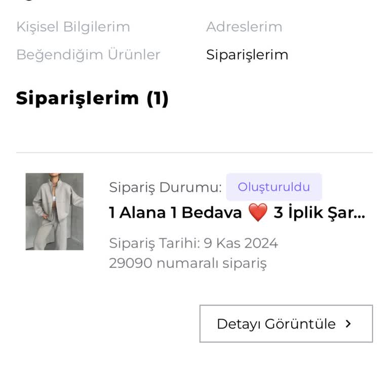 Kayıp Kargo Ve İletişim Sorunu Yaşıyorum