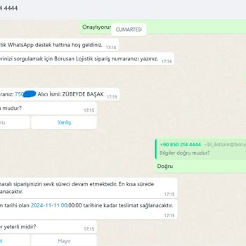 Borusan Lojistik İle Teslimat Sorunu: Beklenen Kargo Gelmedi