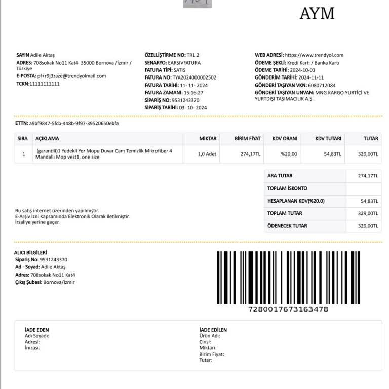 Kayıp Kargo Ve İade Sorunu