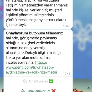 Penti WhatsApp Hattı İletişim Sorunları