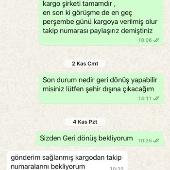Mobilya Mark'tan Siparişim 17 Gündür Gelmedi