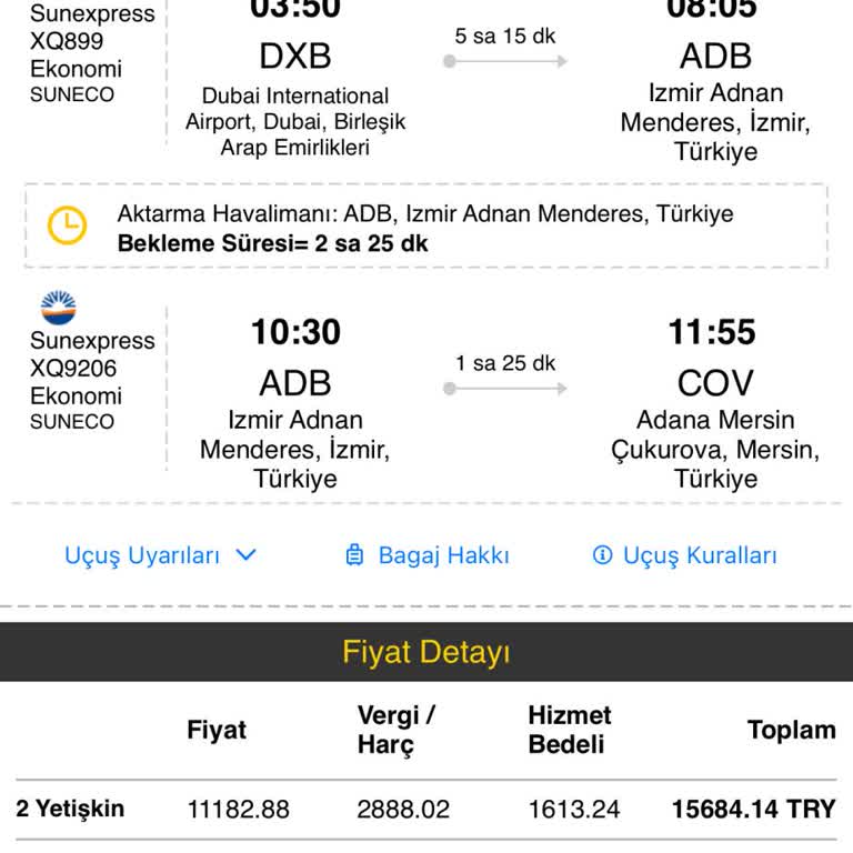 Sunexpress Bilet İptali: Planlarımı Altüst Ettiniz!