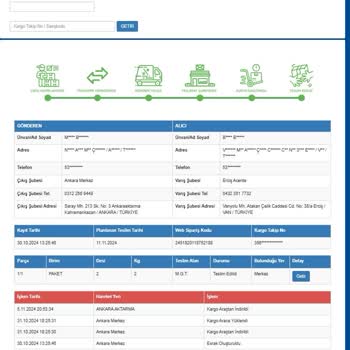 Kayıp Kargo Ve İlgisiz Müşteri Hizmetleri