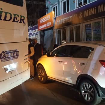 Otobüs Şoförü Ve Muavininden Şiddet Ve Kaçış Skandalı