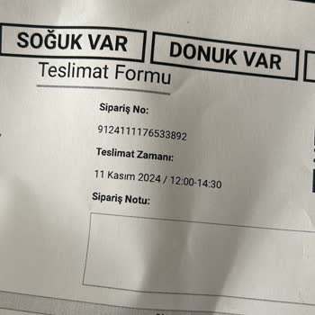 Yanlış Sipariş Ve İletişimsizlik Sorunu