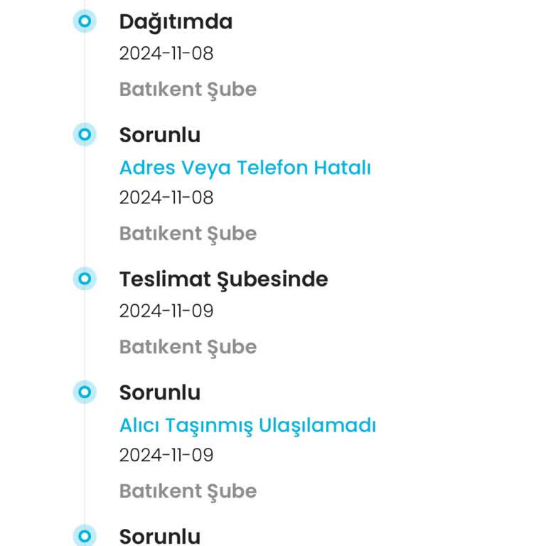 Kargoist İle Sürekli Oyalama Ve Teslimat Sorunu
