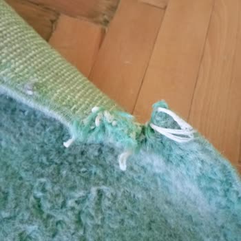 Şark Halı Yıkama (Ankara) Yıkama Sonrası Zarar Gören Halı