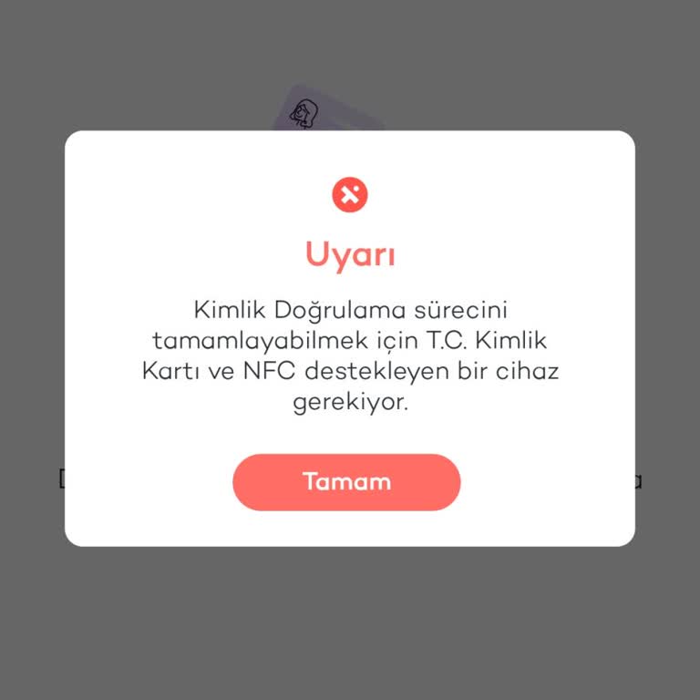 Kimlik Doğrulama Sorunu Ve Ödeme Engeli