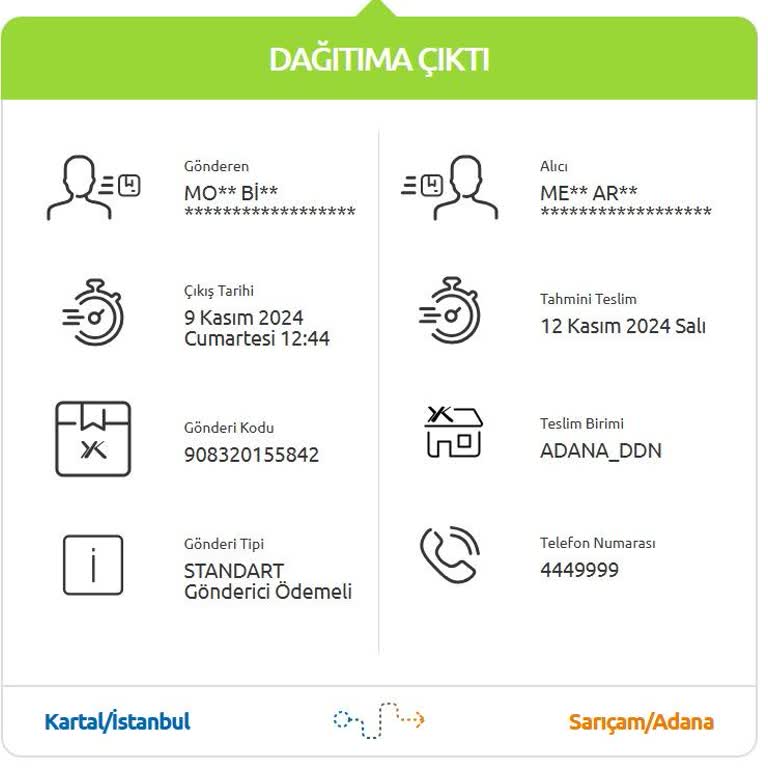 Yurtiçi Kargo Ddn Şubesi Ulaşılamazlık Sorunu