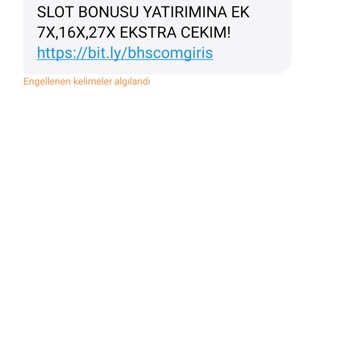 Rahatsız Edici Bahis Mesajları