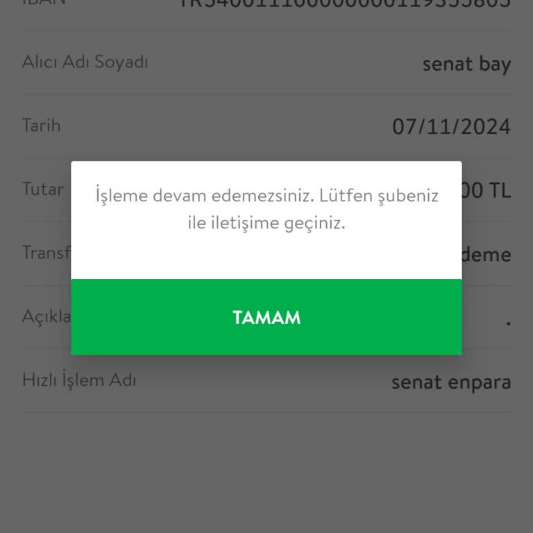 TEB Bankası'nda Çözülmeyen Para Transferi Sorunu