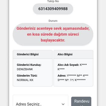 Teslim Edilmeyen Kredi Kartı Sorunu