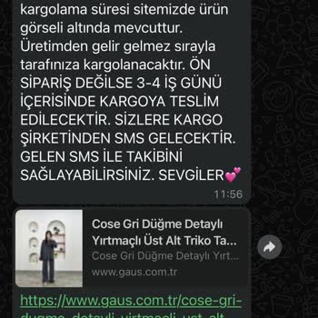 Gaus'tan Kargolama Sorunu Ve Bilgilendirme Eksikliği