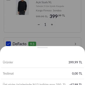 Sepette Fiyat Farkı Sorunu