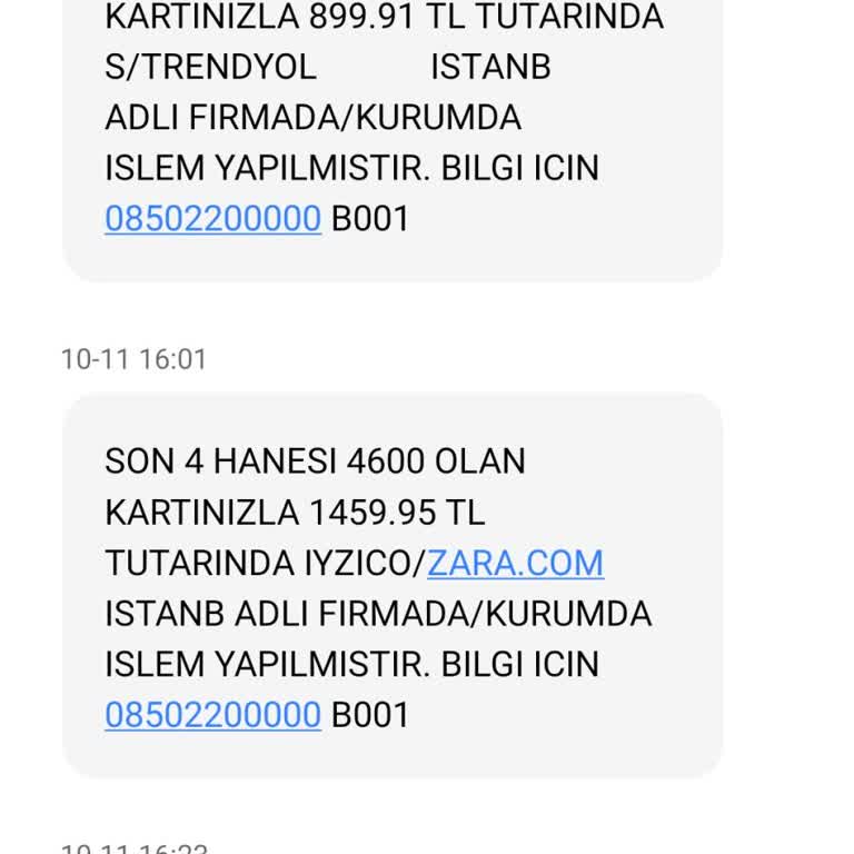 Zara'da İzinsiz Kredi Kartı Kullanımı Şoku