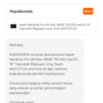 Hepsiburada'da Macbook Ön Sipariş Hayal Kırıklığı