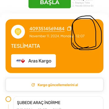 Aras Kargo'nun İletişim Ve Teslimat Sorunları