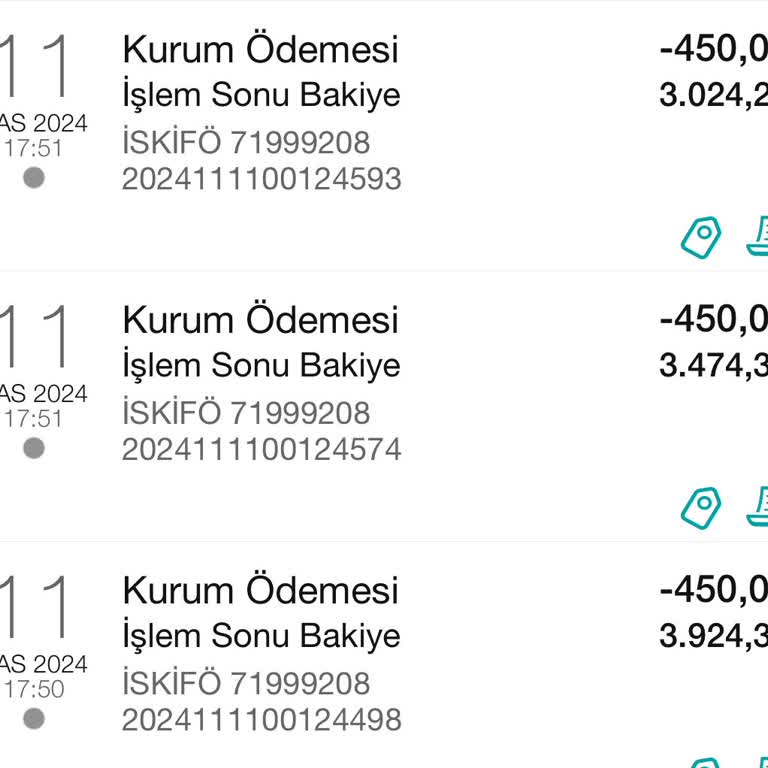 Yanlışlıkla Üç Kez Ödenen Faturanın İadesi Bekleniyor