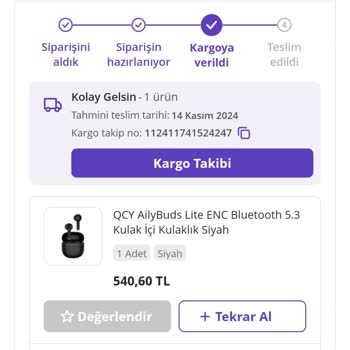 Bluetooth Kulaklık Teslimatında Yaşanan Mağduriyet