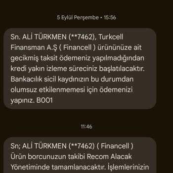 Ödenmiş Faturalara Rağmen Sürekli Borç Mesajları