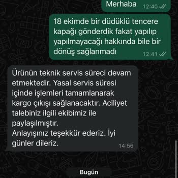 Düdüklü Tencere Servisinde İletişim Sorunu