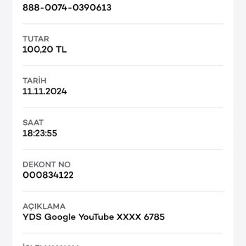 Haberim Olmadan Hesabımdan Para Çekildi!