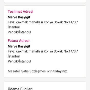 Eve Shop'tan Sipariş Bilgisi Ve İletişim Sorunu