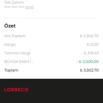 Lobbeco Siparişim Neden Hala Teslim Edilmedi?