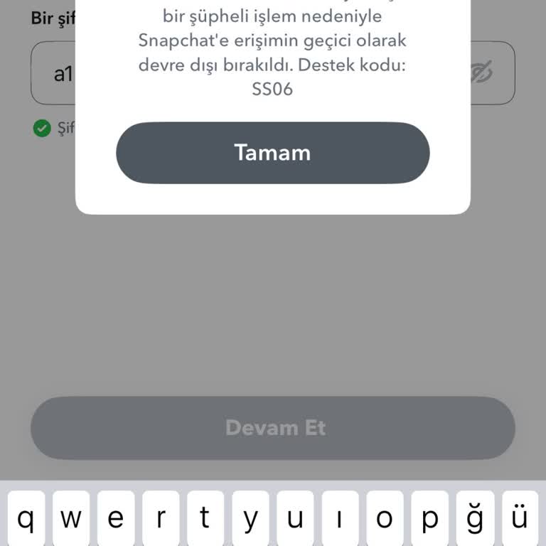 Snapchat Hesap Sorunu Ve Erişim Engeli