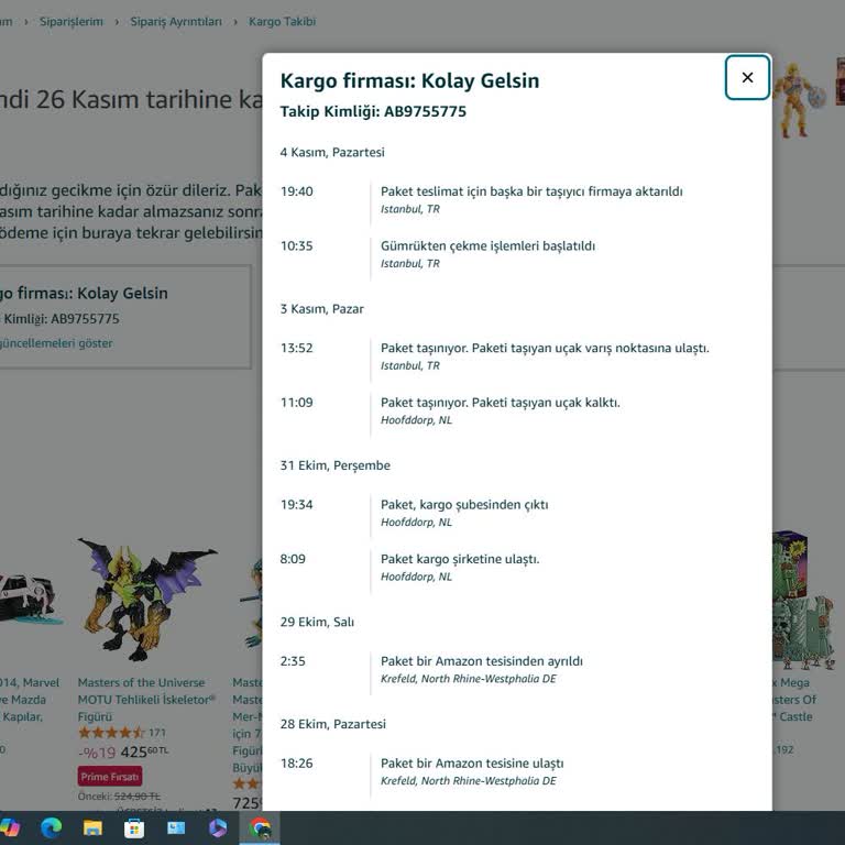 Kayıp Kargo: Amazon Teslimat Sorunu