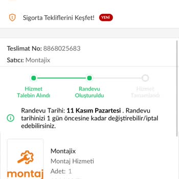 Montaj Hizmeti Kabusu: Beklenen Hizmet Gelmedi