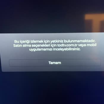 TV Uygulamasında Paket Erişim Hatası