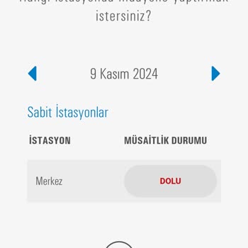 Araç Muayene Randevusu Bulunamıyor