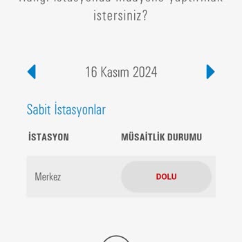 Araç Muayene Randevusu Bulunamıyor