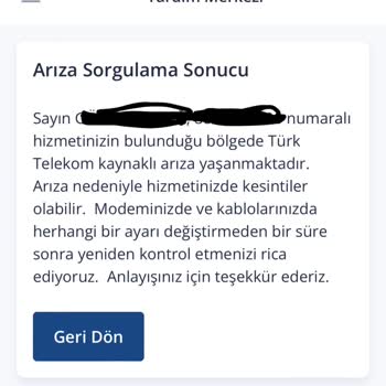 TurkNet'in Uzayan Kesinti Kabusu