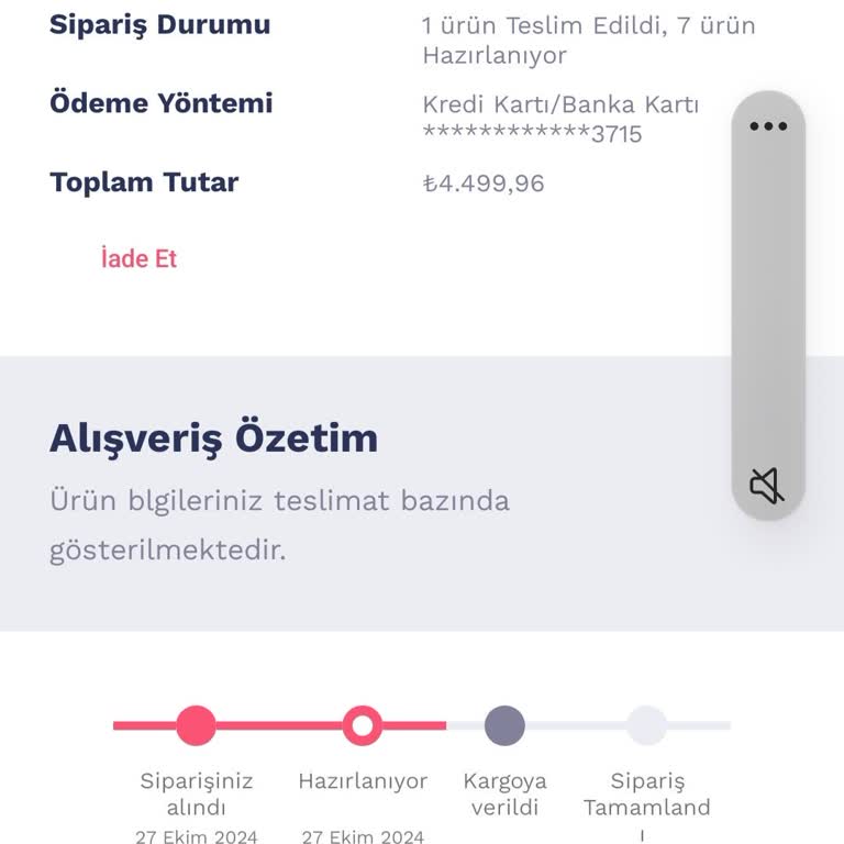 Siparişlerim Kargoya Verilmiyor Ve İade Yapamıyorum!