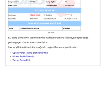 Zara İade Sürecinde Yaşanan Gecikme Ve İletişim Sorunları