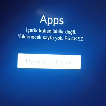 Fenoti TV Uygulama Arızası: Apps P6.48. Sz Sorunu