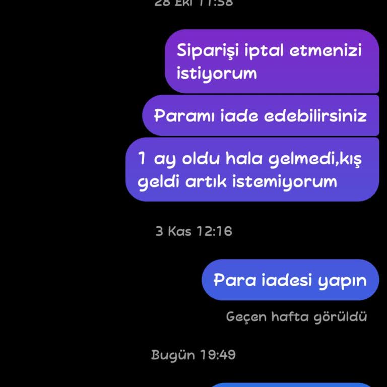 Yanıltıcı Bilgilendirme Ve Geciken Teslimat Sorunu