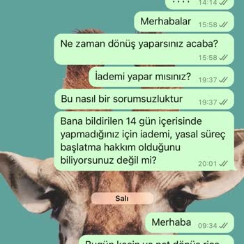 İade Sürecinde Uzun Bekleyiş