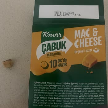 Knorr Mac Cheese'de Şaşırtıcı Buluntu