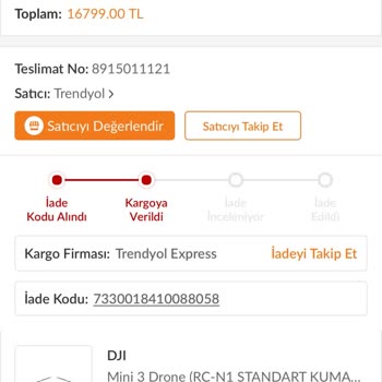 Trendyol'da İade Süreci Ve Fiyat Değişikliği Sorunu