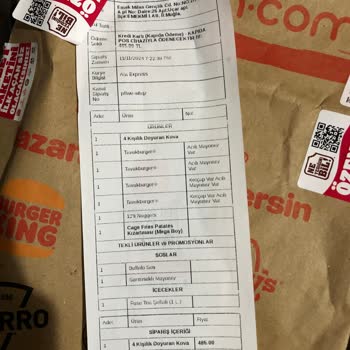 Siparişim Eksik Ve Yanlış Geldi!