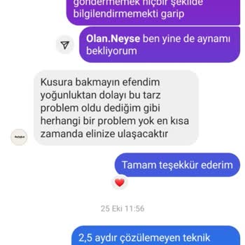 Dört Ay Boyunca Teslim Edilmeyen Sipariş Ve Kaba Davranış